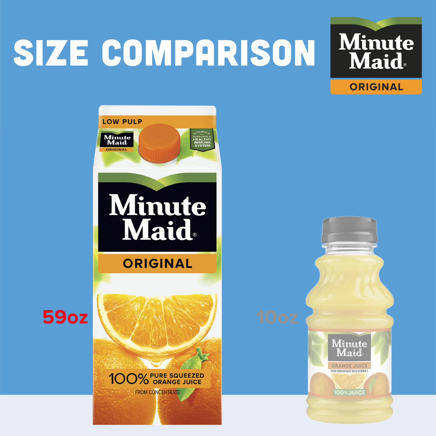 slide 2 of 6, Minute Maid Orange Juice, Fruit Juice Drink, 59 fl oz, 59 fl oz