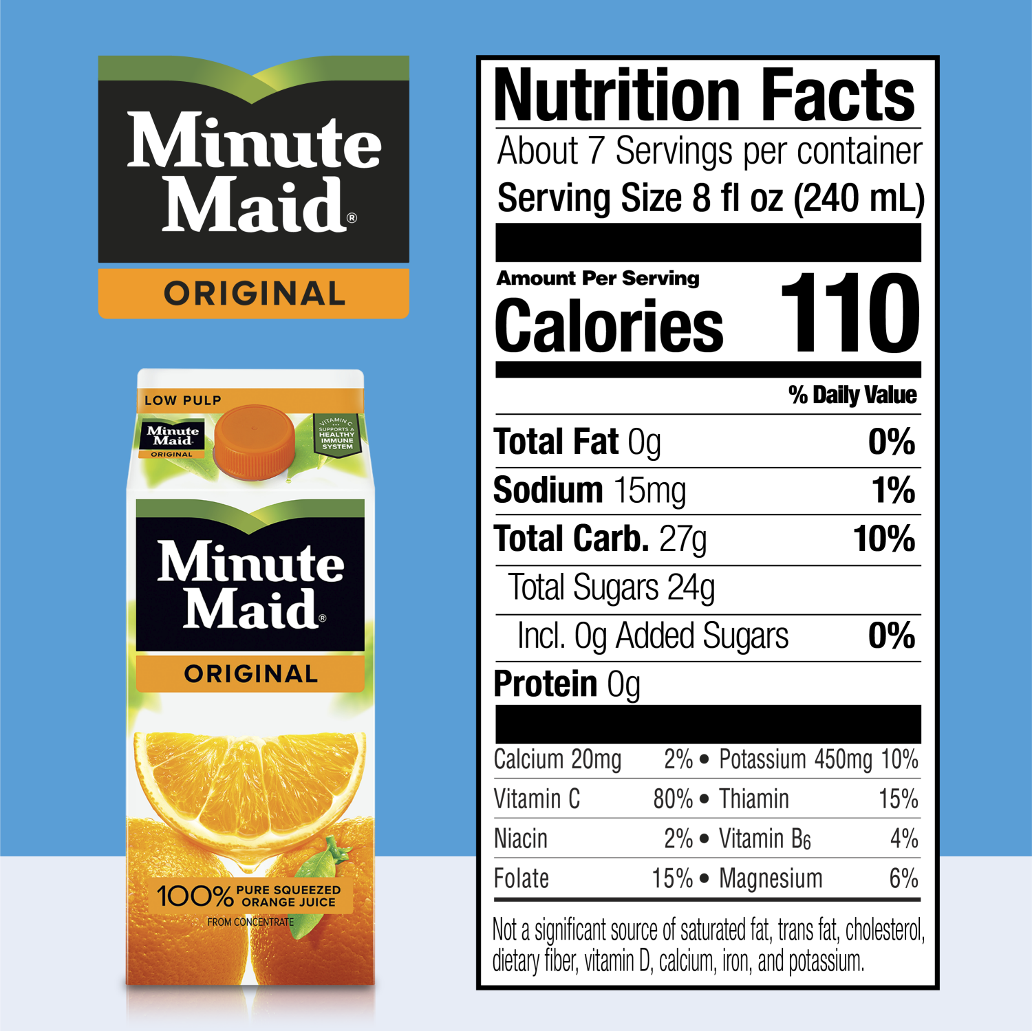 slide 4 of 5, Minute Maid Orange Juice, Fruit Juice Drink, 59 fl oz, 59 fl oz