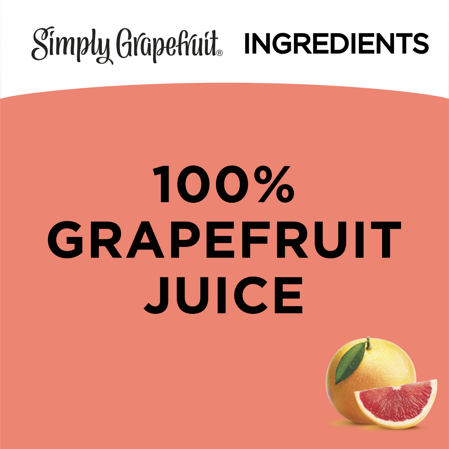 slide 3 of 5, Simply Grapefruit Juice, 52 fl oz, 1 ct