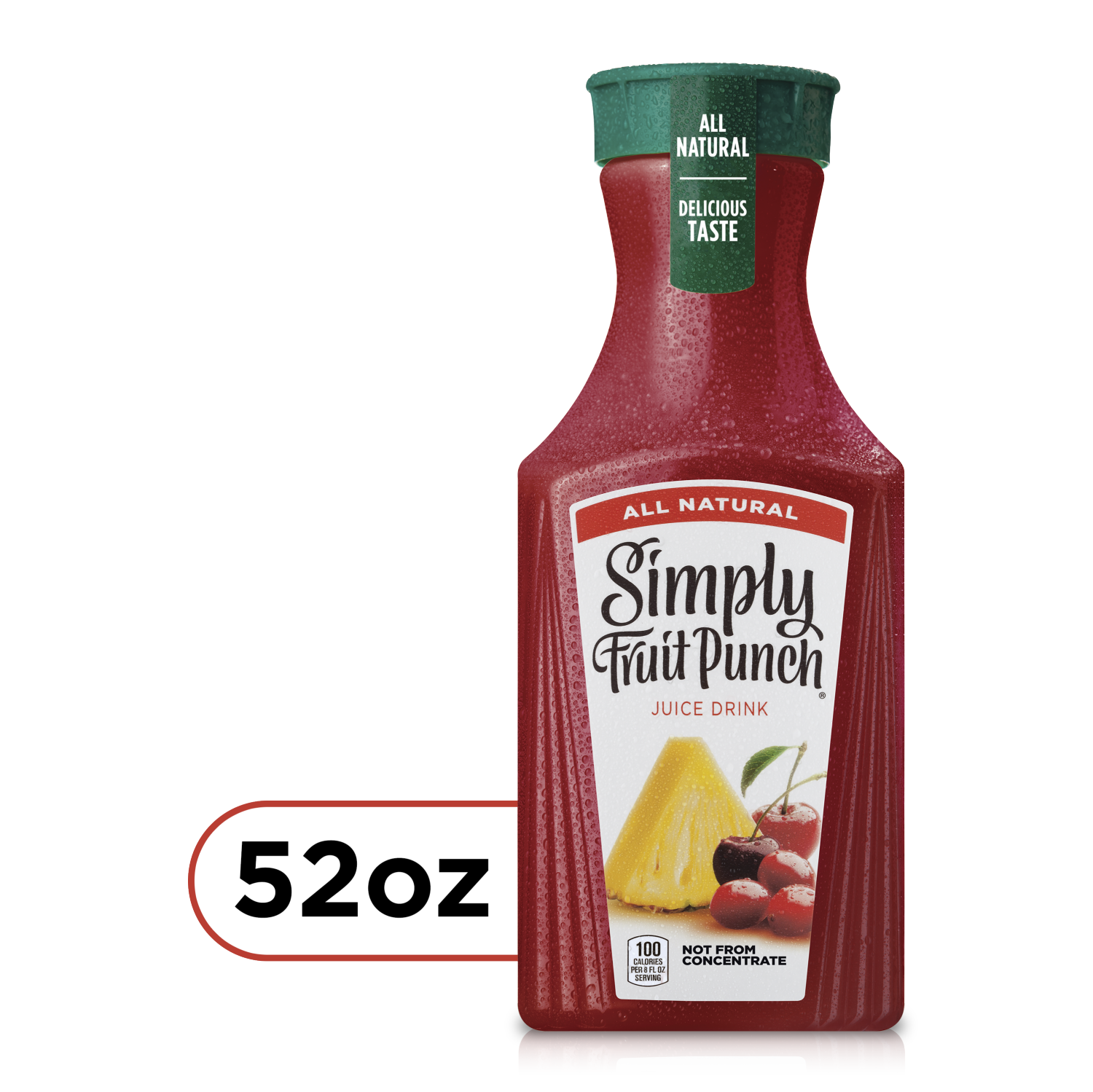 slide 1 of 5, Simply Fruit Punch Bottle, 52 fl oz, 1 ct