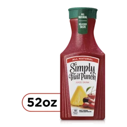Simply Fruit Punch Bottle, 52 fl oz