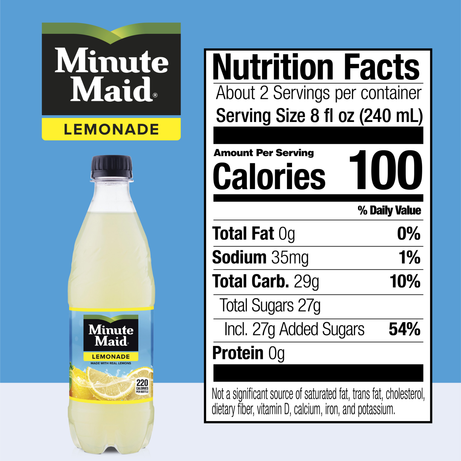 slide 3 of 8, Minute Maid Lemonade, 6 ct