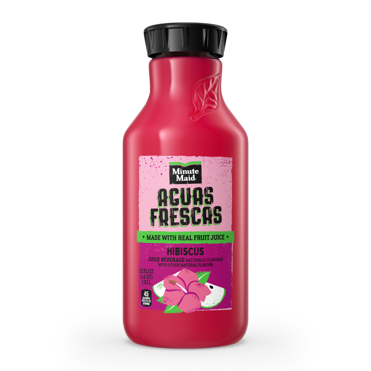 slide 1 of 21, Minute Maid Aguas Frescas Hibiscus - 52 oz, 1 ct