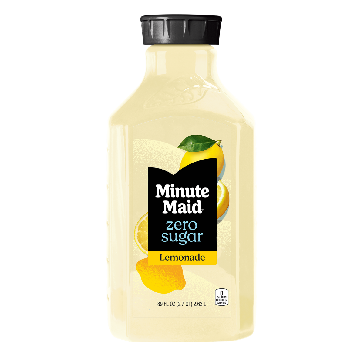 slide 1 of 2, Minute Maid Zero Sugar Lemonade Bottle- 89 fl oz, 89 fl oz