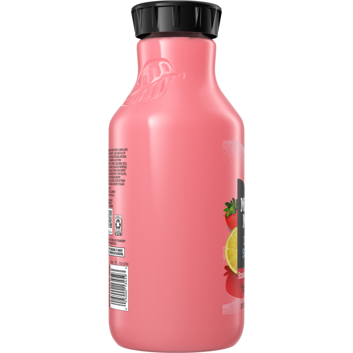 slide 4 of 7, Minute Maid Zero Sugar Strawberry Lemonade (NC) Bottle, 52 fl oz, 52 fl oz