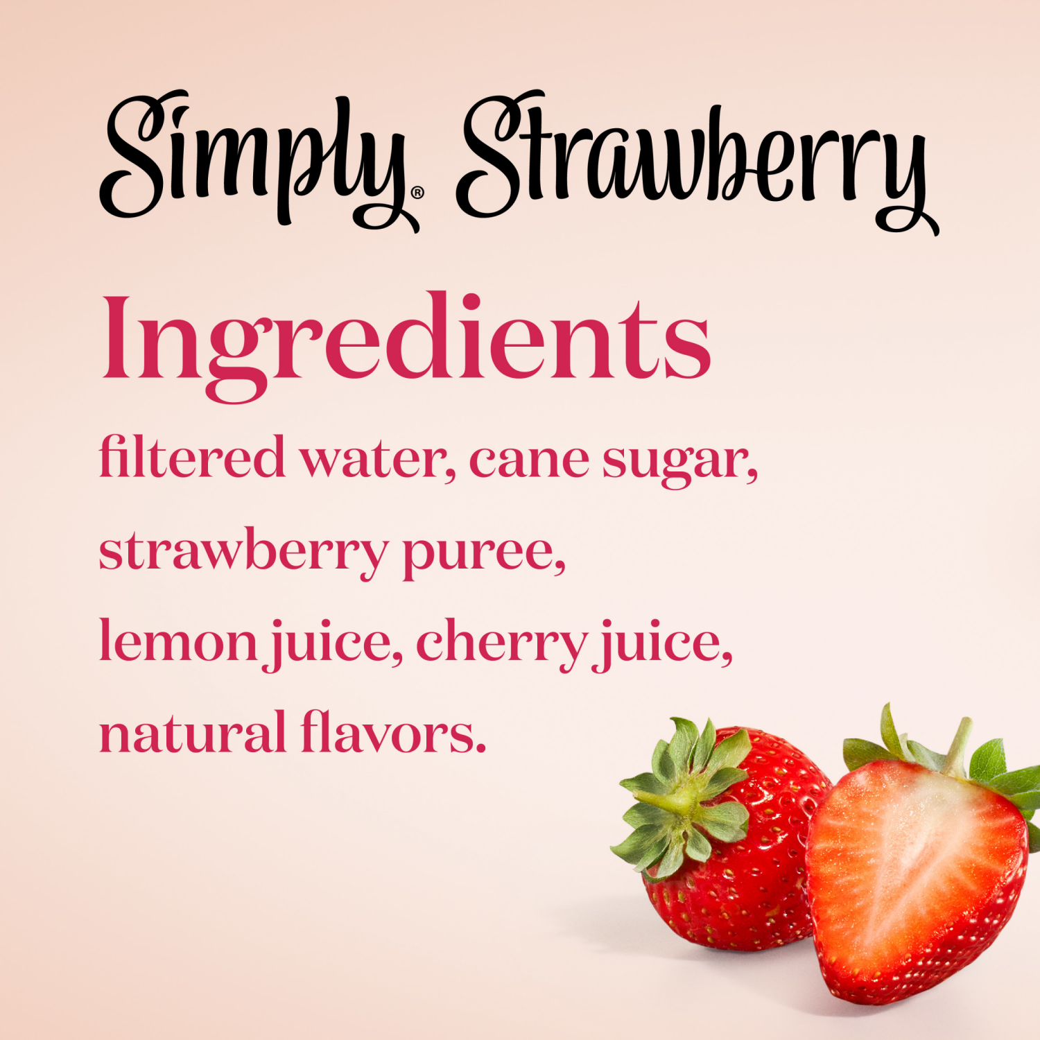 slide 4 of 6, Simply All Natural Juice Drink Strawberry - 52 fl oz, 52 fl oz