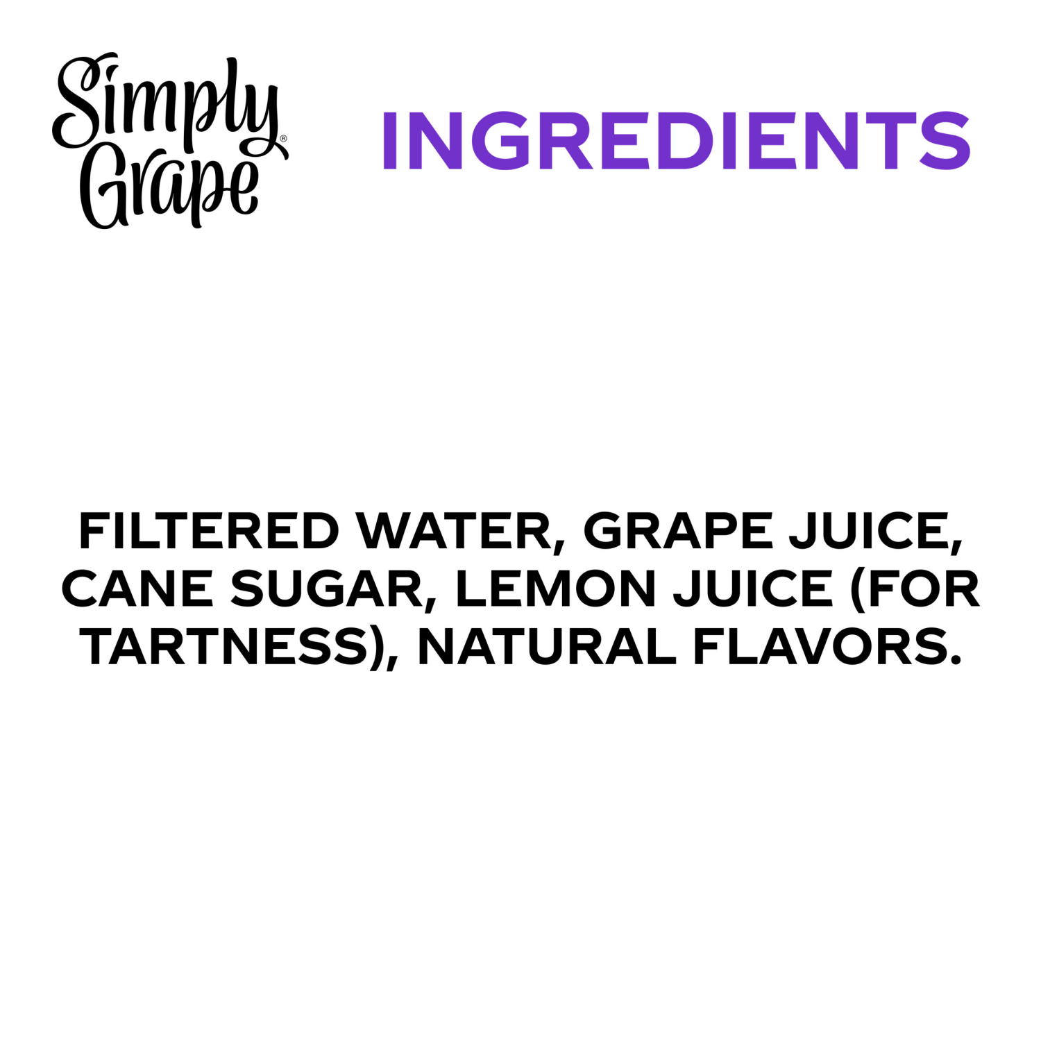 slide 7 of 7, Simply Grape (NC) Bottle, 52 fl oz, 52 fl oz