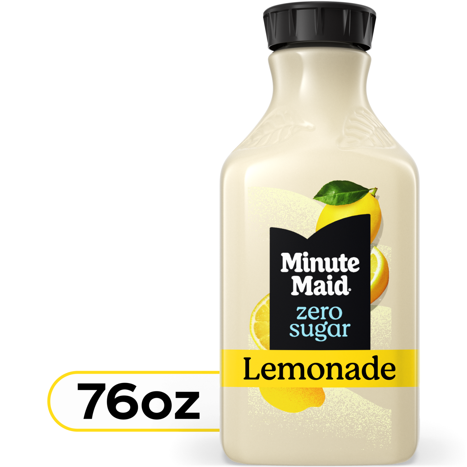 slide 1 of 5, Minute Maid Zero Sugar Lemonade Bottle, 76 fl oz, 76 fl oz