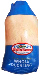 BELL & EVANS FROZEN WHOLE DUCK