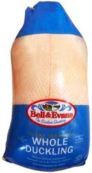 BELL & EVANS FROZEN WHOLE DUCK
