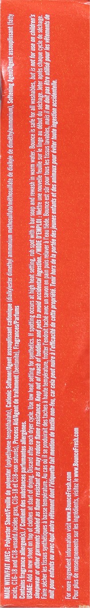 slide 9 of 9, Bounce Dryr Sheet Outdoor, 34 ct