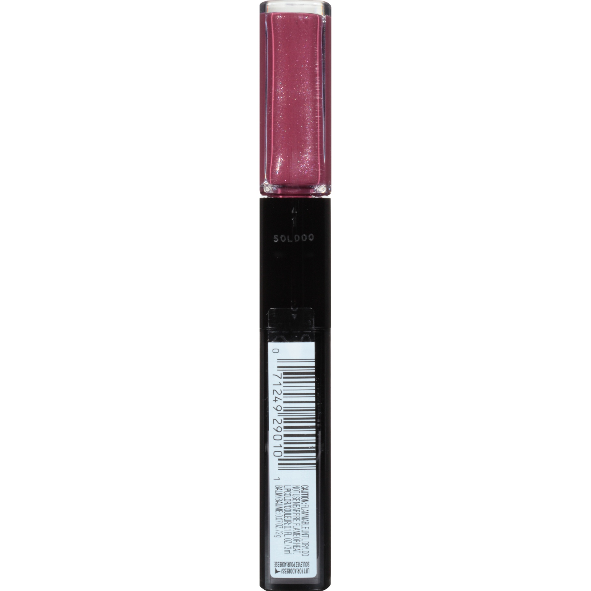 slide 3 of 4, L'Oréal Infallible Lip 2 Step Lip Color - Violet Parfait, 1 ct