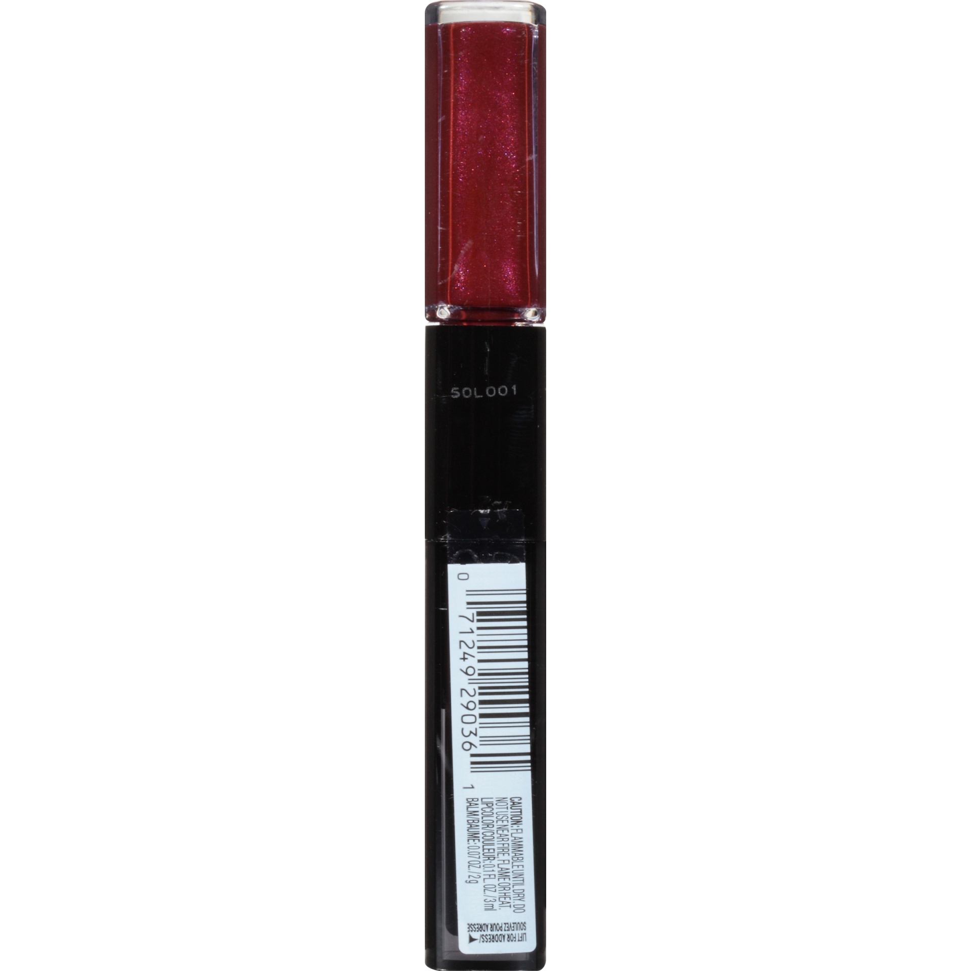 slide 5 of 5, L'Oréal Infallible Lip 2 Step - 217 Cherry Noir, 17 fl oz