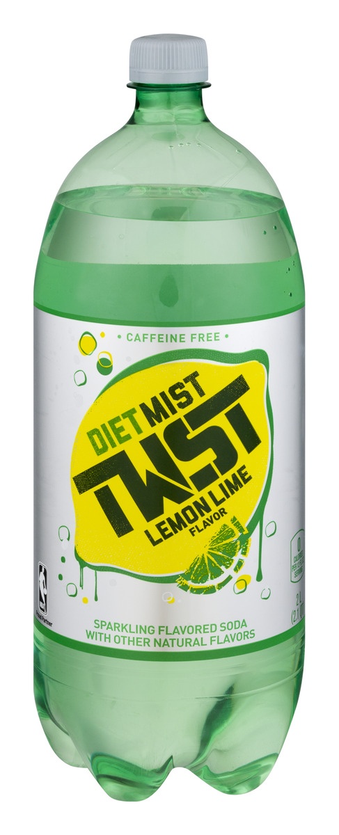 slide 1 of 7, Pepsi Diet Mist Twist, 2 liter