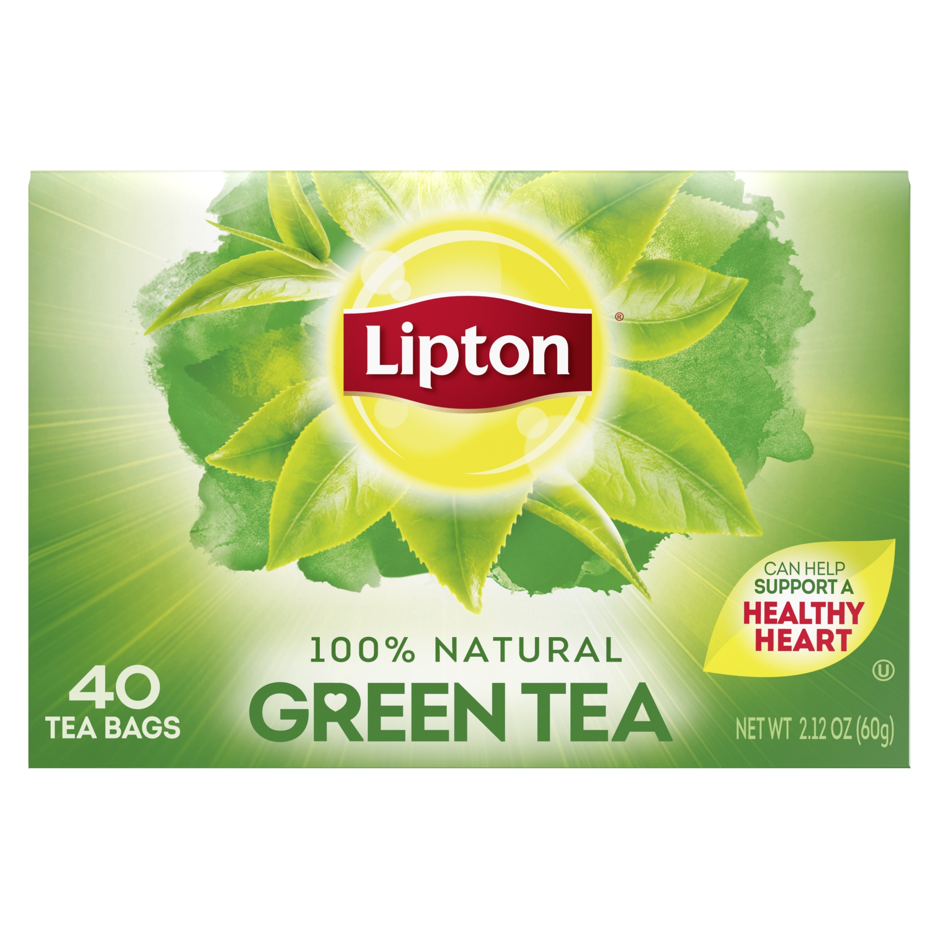 slide 1 of 5, Lipton Green Tea Bags, 40 ct
