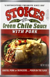 Stokes Green Chile Sauce 15 oz