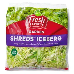 Fresh Express Iceberg Lettuce Shreds