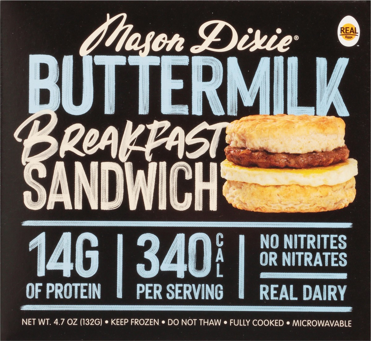 slide 8 of 13, Mason Dixie Biscuits Buttermilk Breakfast Sandwich 4.7 oz, 4.7 oz