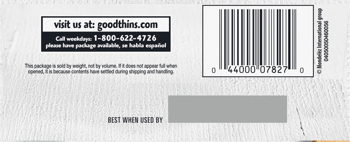 slide 4 of 12, GOOD THiNS Sesame Rice Snacks Gluten Free Crackers, 3.5 oz, 3.5 oz