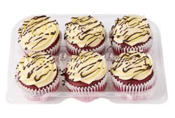 Red Velvet Cupcakes 6 Count - Each