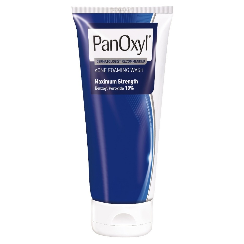 slide 2 of 2, PanOxyl 10% Benzoyl Peroxide Acne Foaming Wash, 5.5 oz