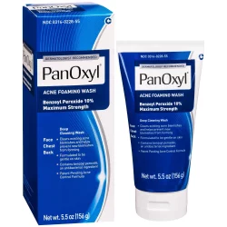 PanOxyl 10% Benzoyl Peroxide Acne Foaming Wash