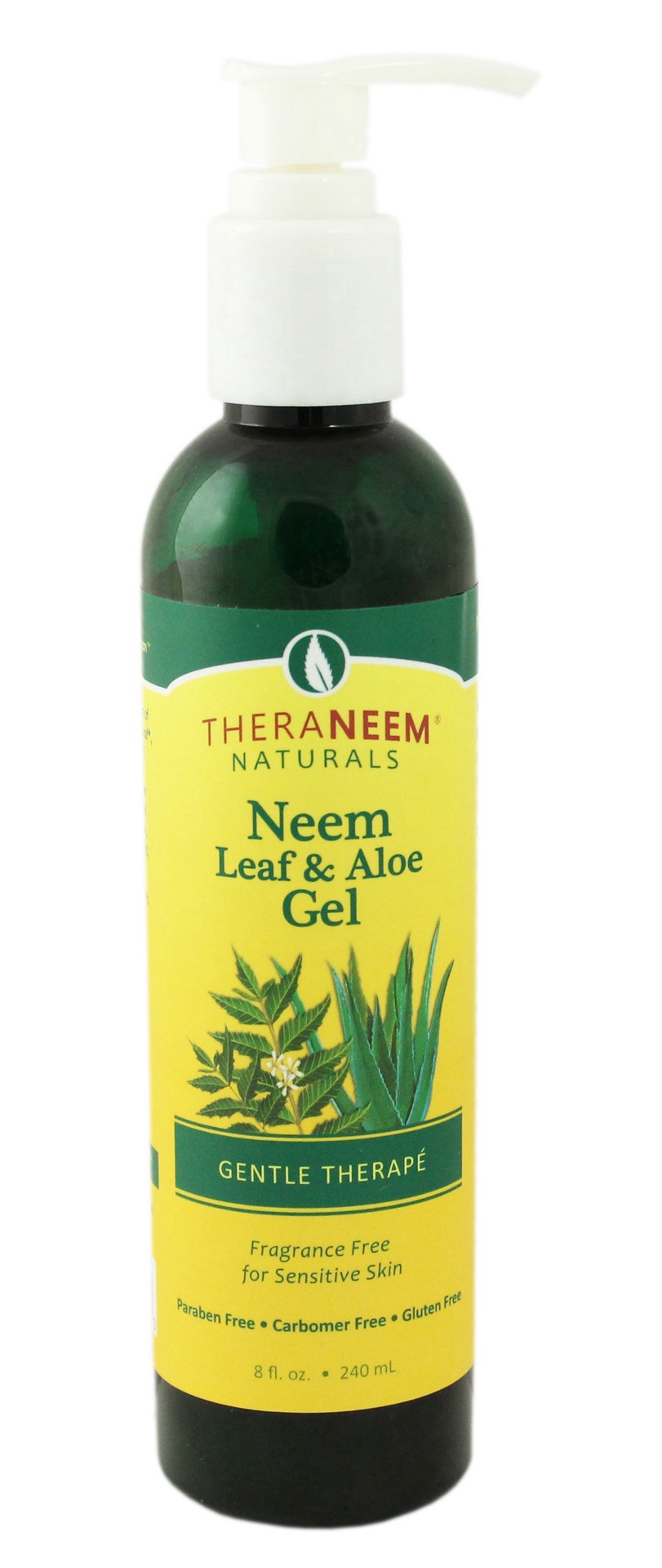 slide 1 of 1, TheraNeem Neem Leaf & Aloe Gel, 8 fl oz