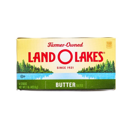 slide 1 of 1, Land O'Lakes® salted butter, 16 oz