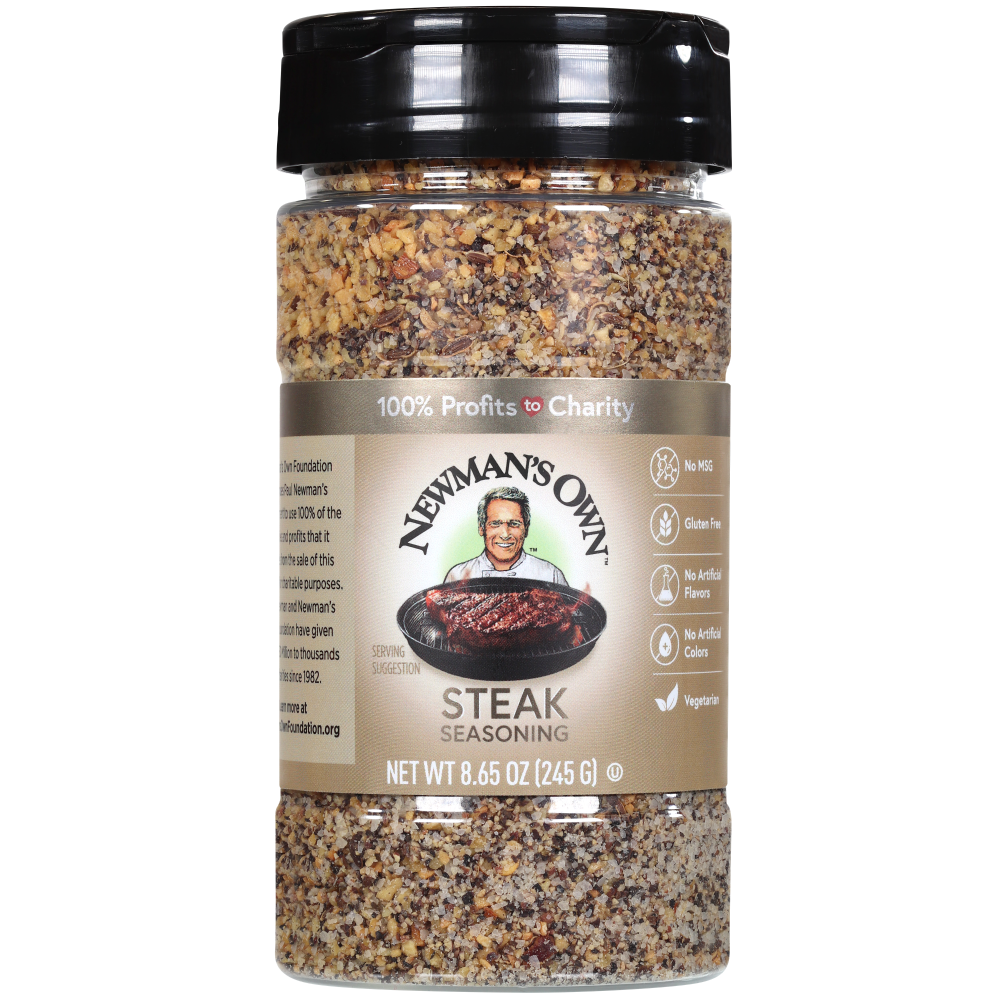 slide 1 of 1, Newman's Own Steak Seasoning, 8.65 oz