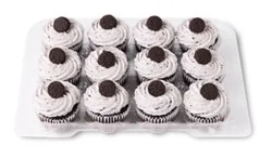 Cookies N Creme Cupcakes 12 Count - Each