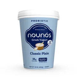 Nounós Greek Yogurt, Multi-Serve, Classic Plain