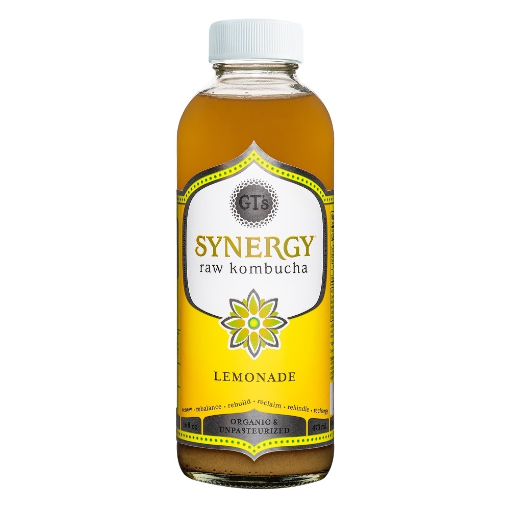 slide 1 of 1, GT's Citrus Organic Raw Kombucha, 16 fl oz