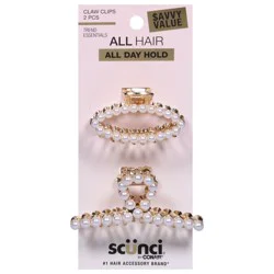 scünciTrend Essentials Claw Clips Savvy Value 2 Each