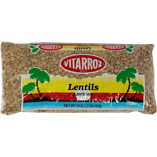 slide 1 of 1, Vitarroz Vit Lentils - 16 oz, 16 oz