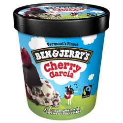 Ben & Jerry''s Ice Cream Cherry Garcia, 16 oz