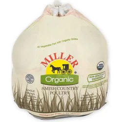 Millers Organic Miller Organic Fresh Whole Frying Chicken