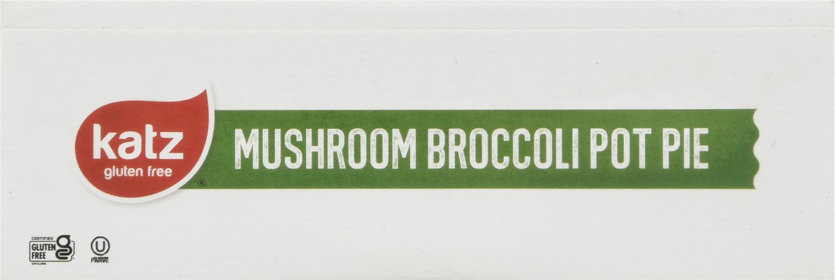 slide 7 of 9, Katz Gluten Free Mushroom Broccoli Pot Pie 9.0 oz, 9 oz