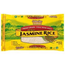 Golden Star Prime Grade Thai Hom Mali Jasmine Rice 5 lb