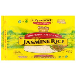 Golden Star Prime Grade Thai Hom Mali Jasmine Rice 5 lb