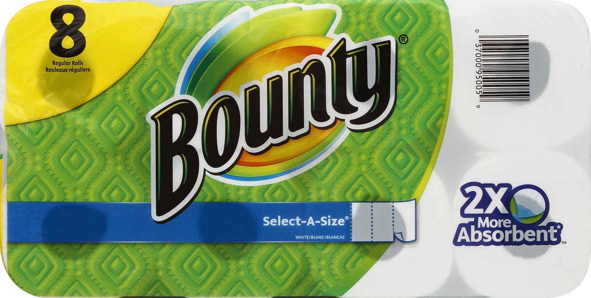 slide 3 of 5, Bounty Paper Towels 8 ea, 8 ct