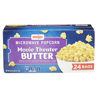 slide 16 of 29, Meijer Movie Theater Butter Microwave Popcorn., 24 ct, 61.2 oz
