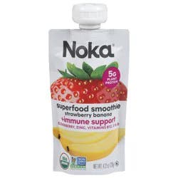 NOKA Strawberry Banana Superfood Smoothie 4.22 oz