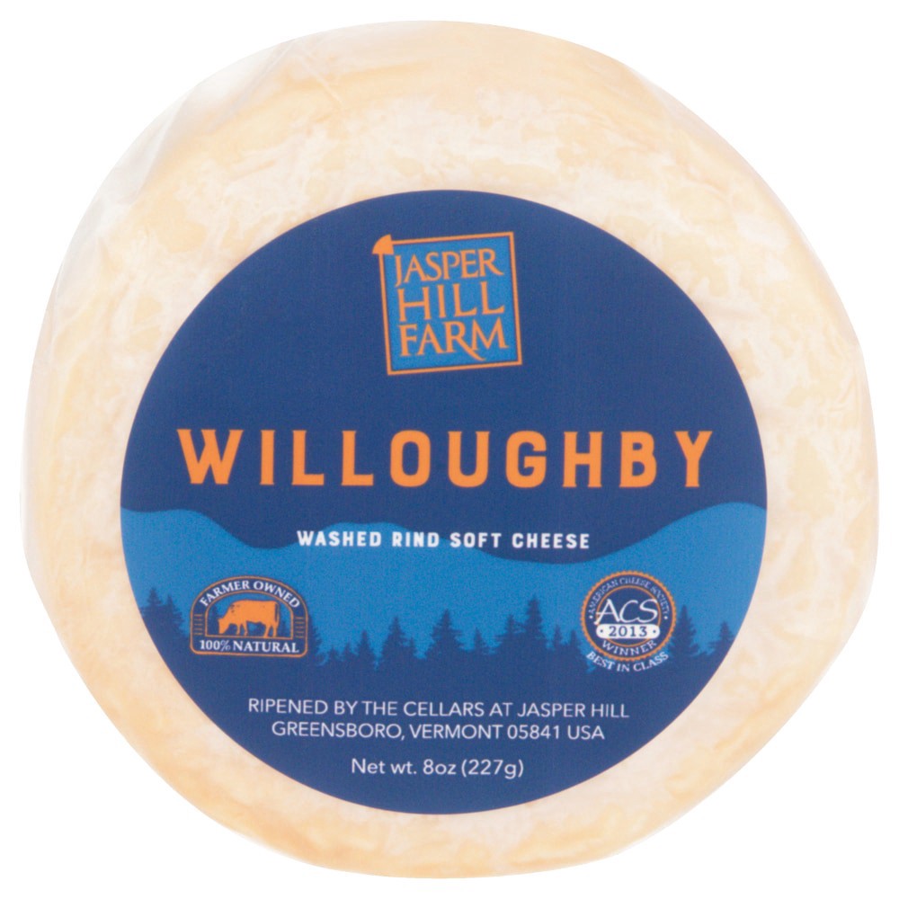slide 2 of 2, Jasper Hill Farm The Cellars At Jasper Hill Willoughby Washed Rind Cheese, 8 oz