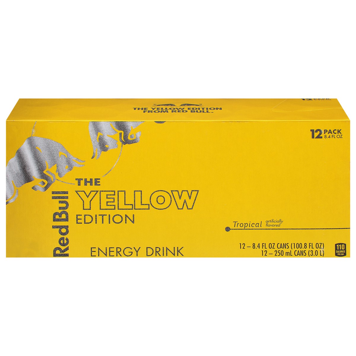 slide 1 of 5, Red Bull Energy Drink, Tropical- 12 ct; 8.4 oz, 12 ct; 8.4 oz