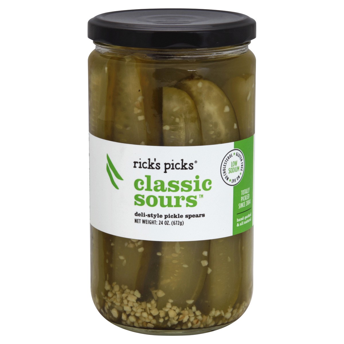 slide 2 of 3, Rick's Picks Pickle Spears 24 oz, 24 oz