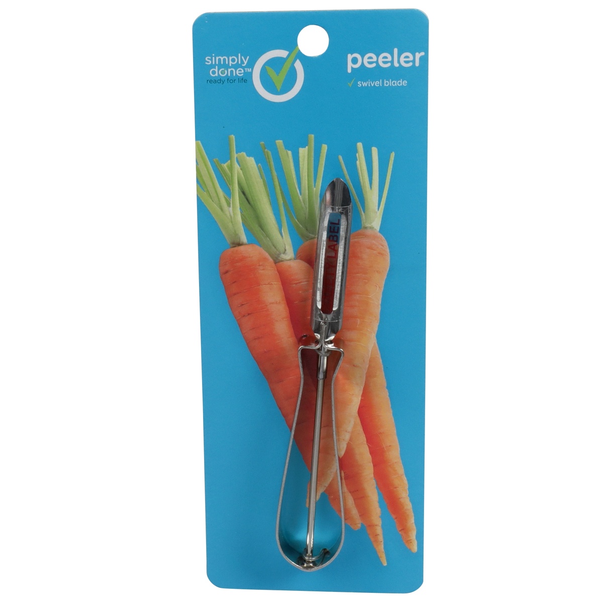 slide 1 of 1, Simply Done Peeler Swivel Blade, 1 ct