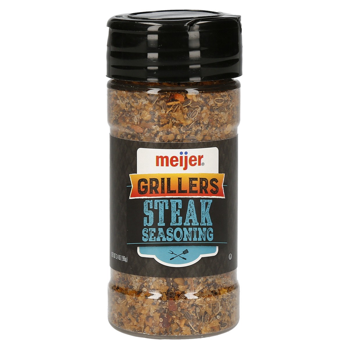 slide 1 of 5, Meijer Grillers Steak Seasoning, 3.4 oz