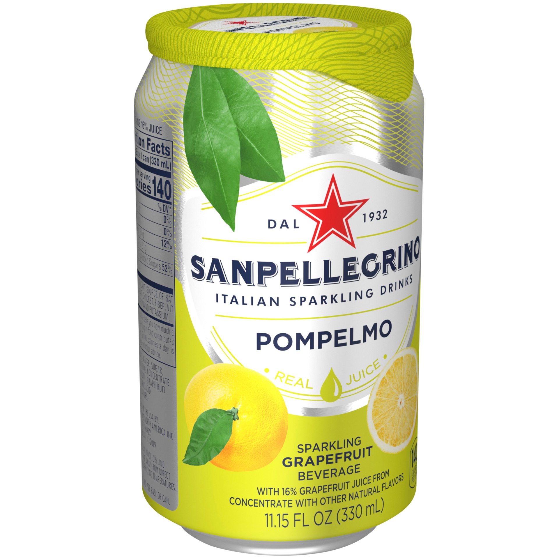 slide 2 of 6, Sanpellegrino Grapefruit Italian Sparkling Drinks, 11.15 fl oz