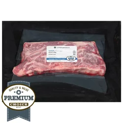 Lunds & Byerlys Premium Choice Beef Bone-In Cross Cut Short Ribs