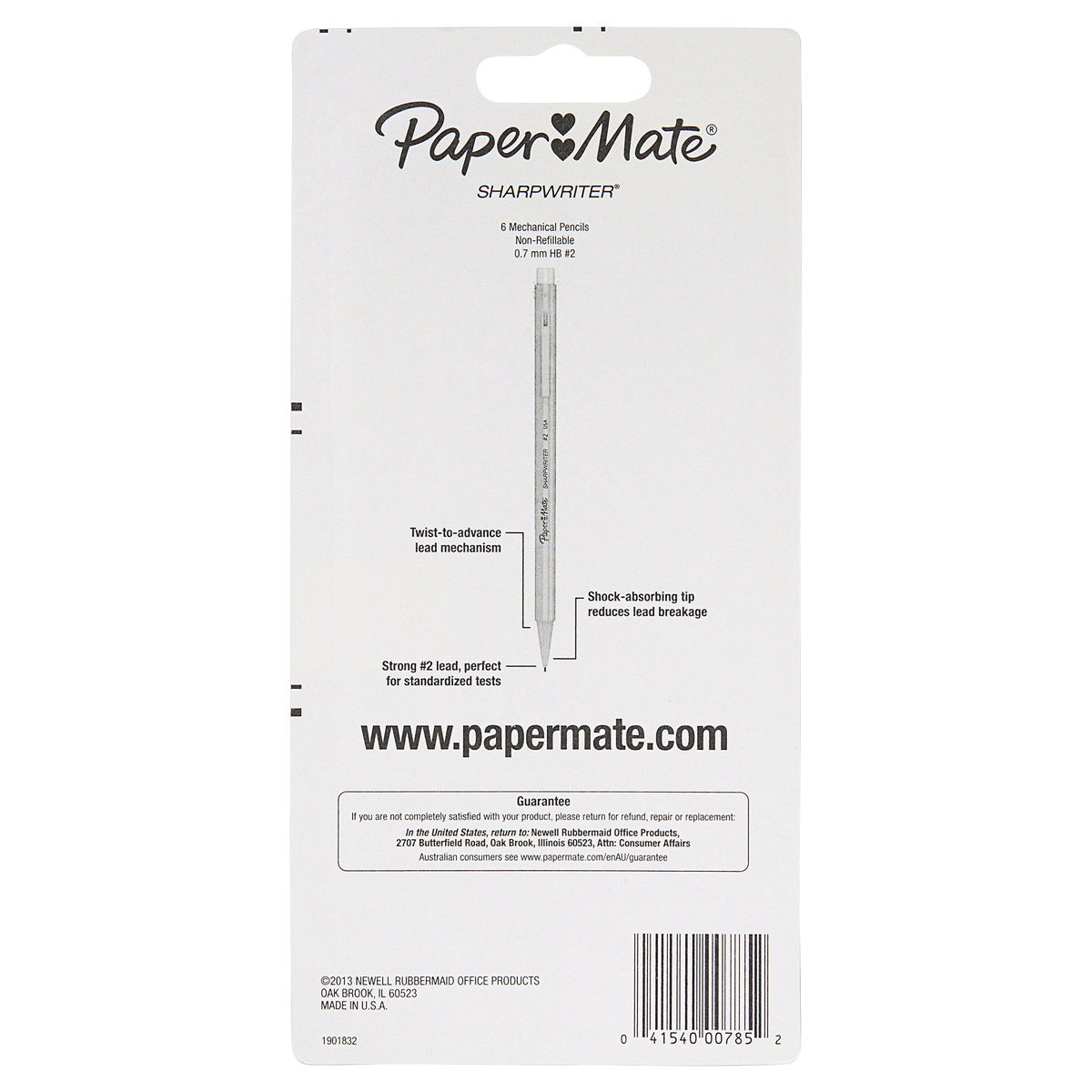 slide 2 of 4, Paper Mate Sharpwriter Mechanical Pe, 6 ct